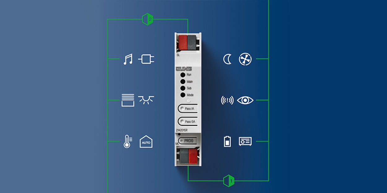 KNX Bereichs- und Linienkoppler bei Krieg Elektrotechnik GmbH in Velsdorf