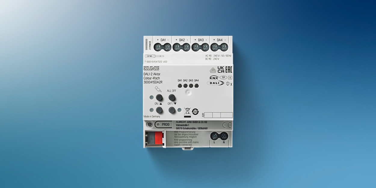 KNX DALI 2 Gateway Colour bei Krieg Elektrotechnik GmbH in Velsdorf